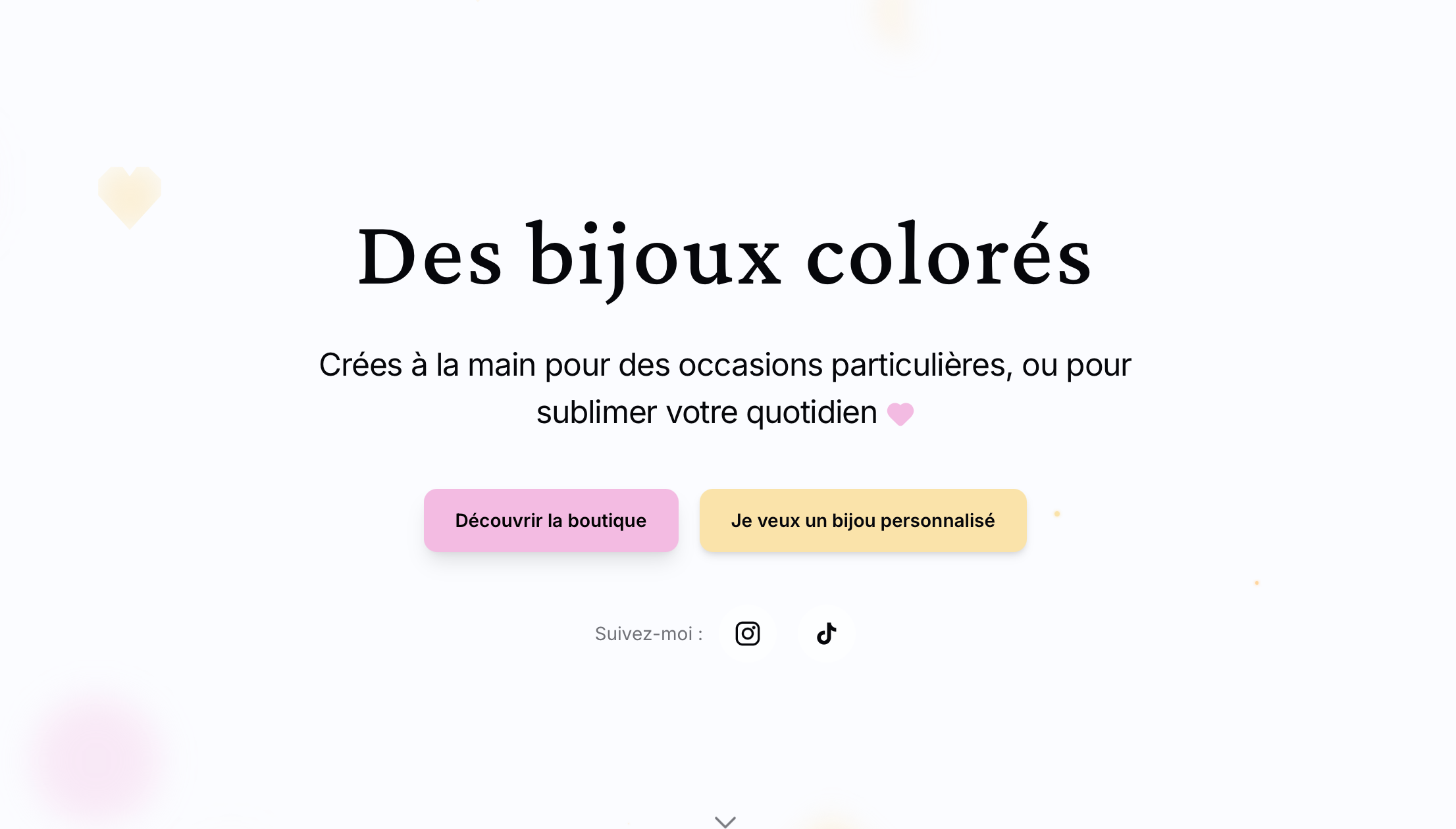 Aperçu de Synclune - Boutique en ligne de bijoux artisanaux avec interface moderne